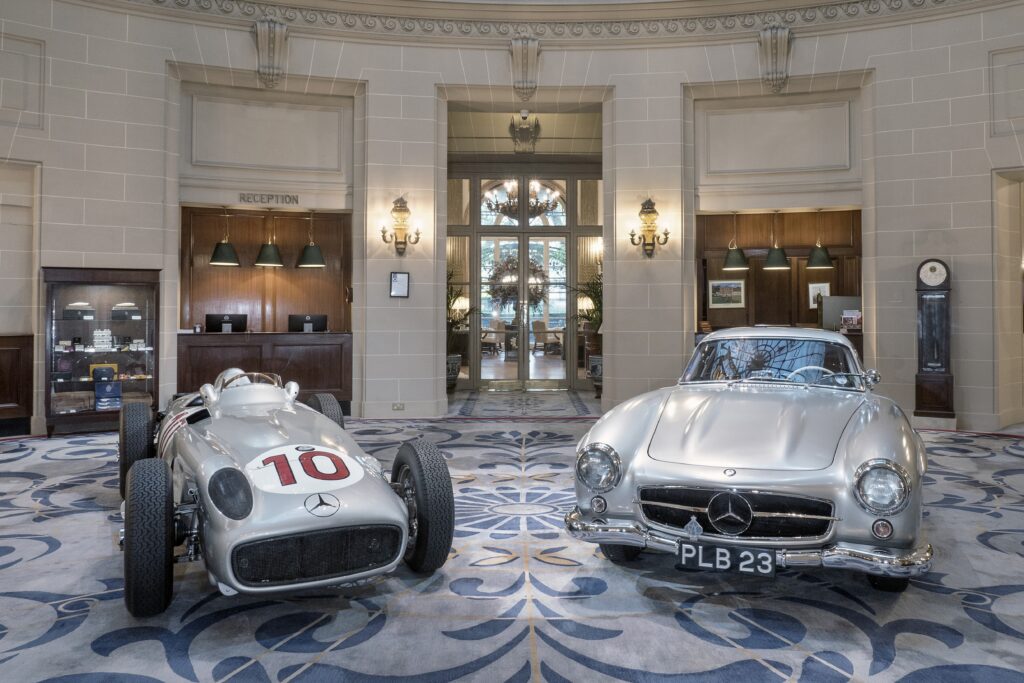 1955 Mercedes-Benz W196 ans 1954 Mercedes 300SL both Ex Stirling Moss cars